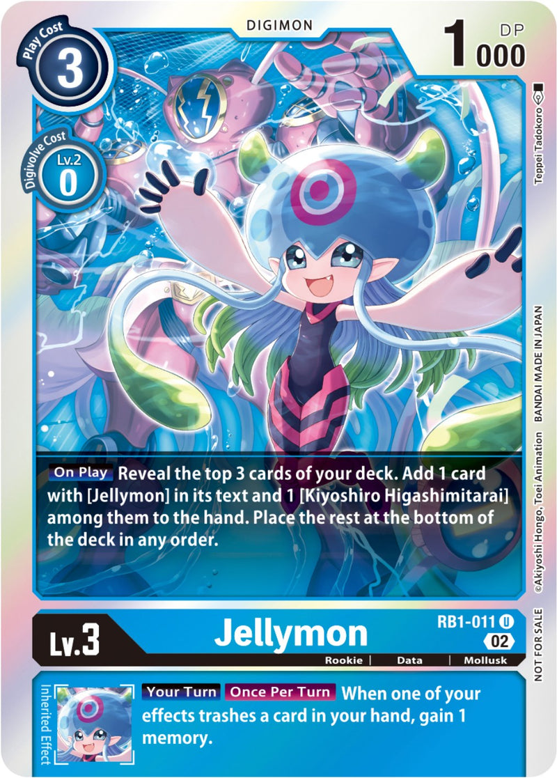 Jellymon [RB1-011] (Box Topper) [Resurgence Booster]