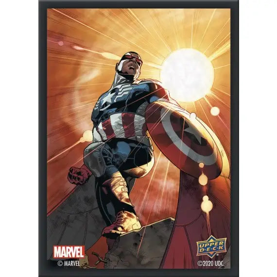 Upper Deck: Marvel Card Sleeves - Captain America / Sam Wilson (65ct)