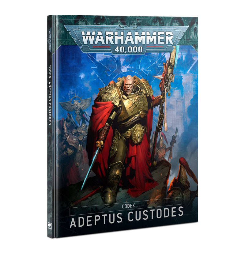 Warhammer 40,000: Codex - Adeptus Custodes (10th) [Pre-Order Releases 04-27-2024]