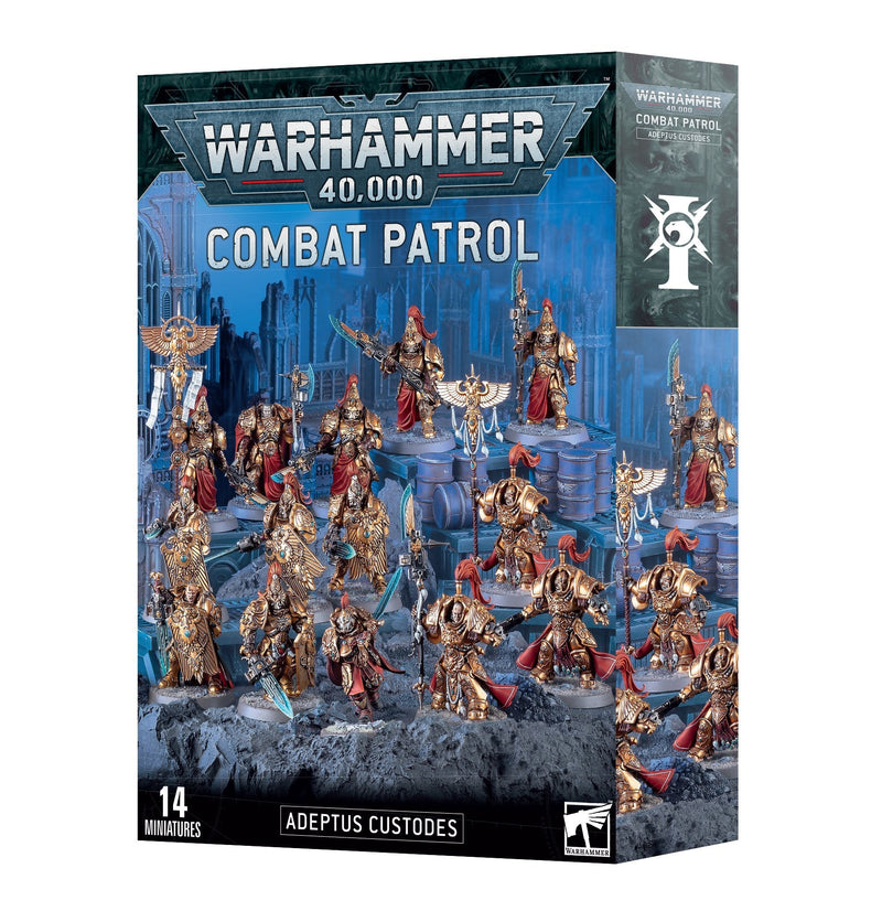 Warhammer 40,000: Combat Patrol - Adeptus Custodes (10th) [Pre-Order Releases 04-27-2024]