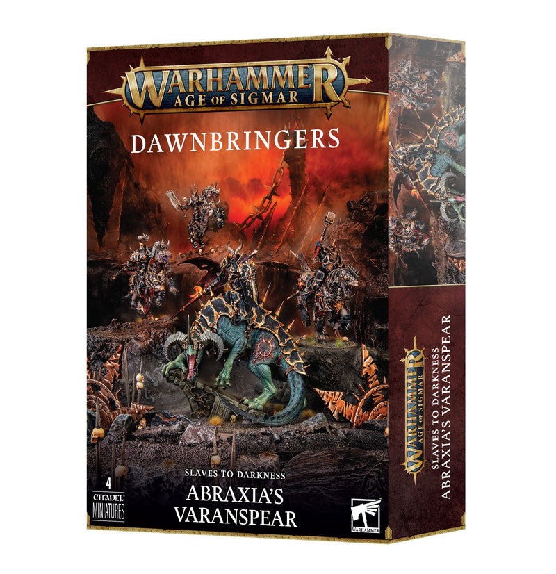 Age of Sigmar: Slaves to Darkness - Abraxia's Varanspear [Pre-Order Releases 06-08-2024]