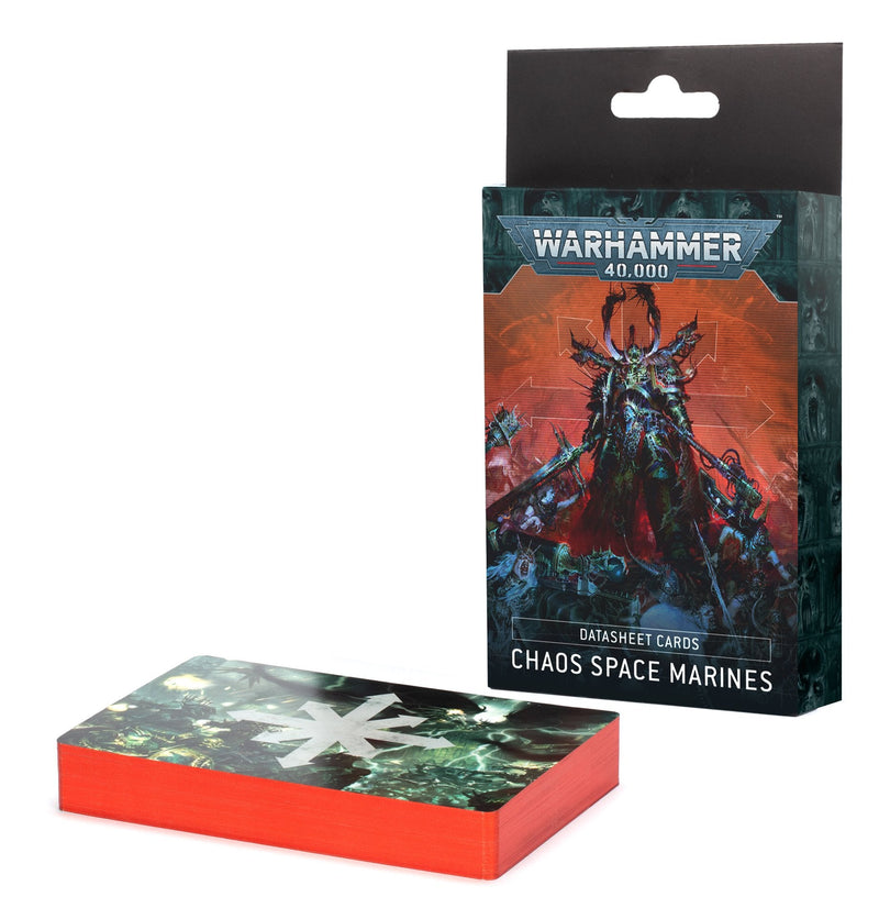 Warhammer 40,000: Datasheet Cards  - Chaos Space Marines [Pre-Order Releases 05-25-2024]