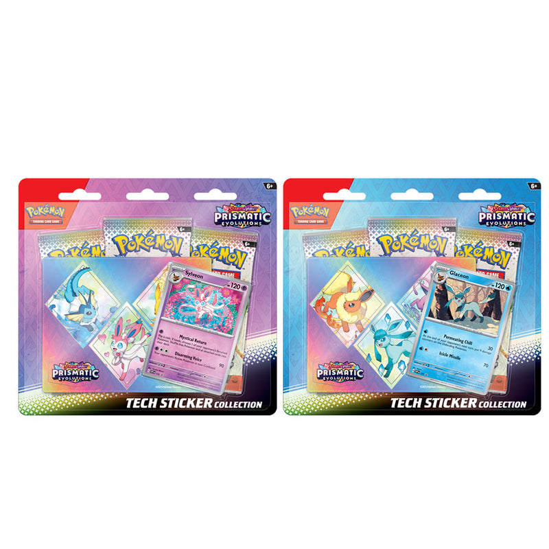 Pokémon: Prismatic Evolutions - Tech Sticker Collection