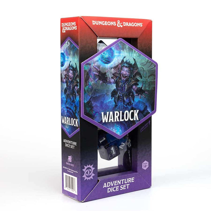 Dungeons and Dragons: Adventurer Dice - Warlock Purple