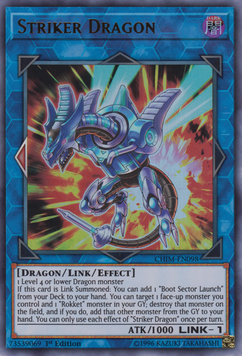 Striker Dragon [CHIM-EN098] Ultra Rare