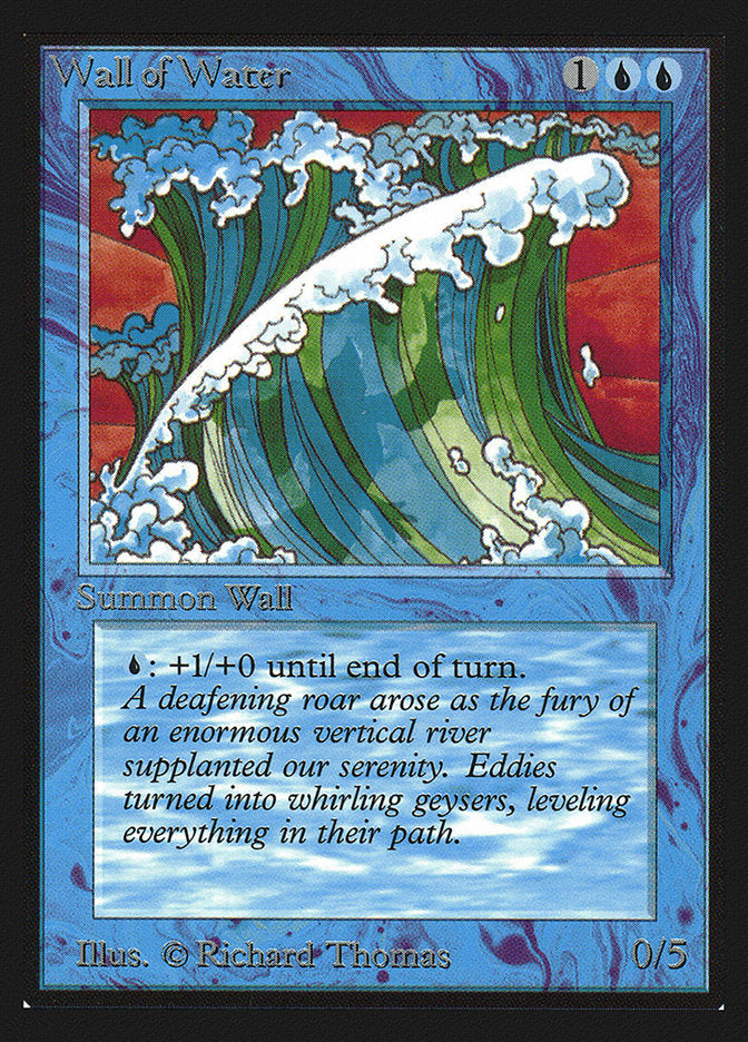 Wall of Water [Collectors' Edition]