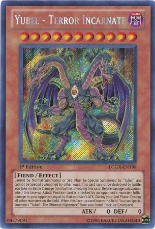 Yubel - Terror Incarnate [LCGX-EN198] Secret Rare