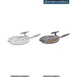 Deep Cuts: Unpainted Miniatures - Federation NX Class (Star Trek)