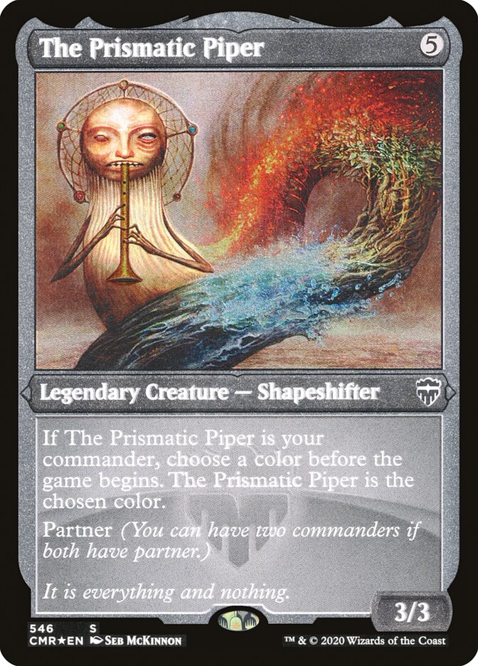 The Prismatic Piper (Etched) [Commander Legends]