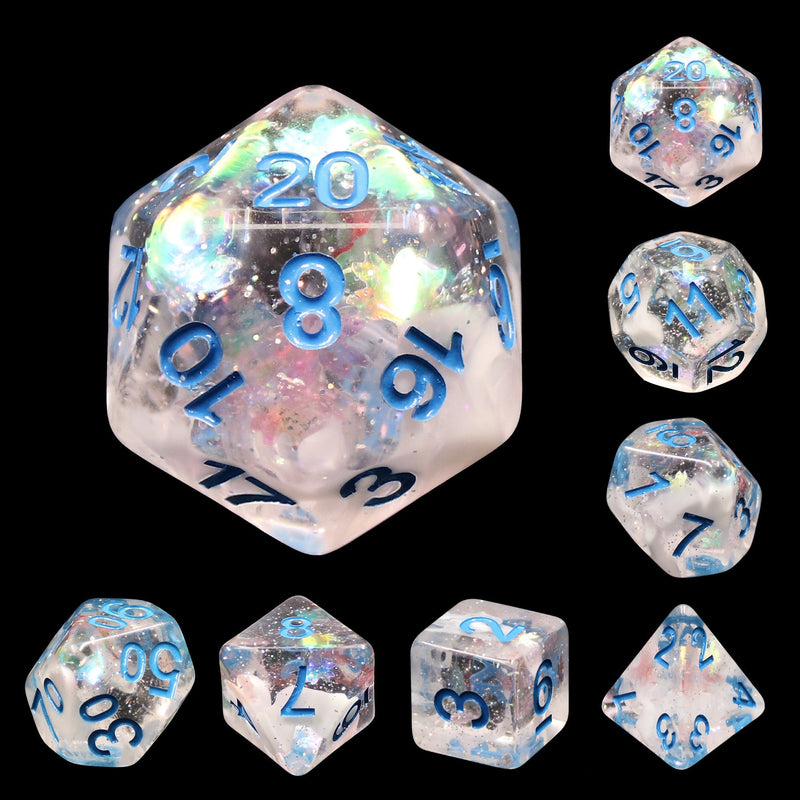 A&H Dice: Blue Notes - Poly 7 Die Set