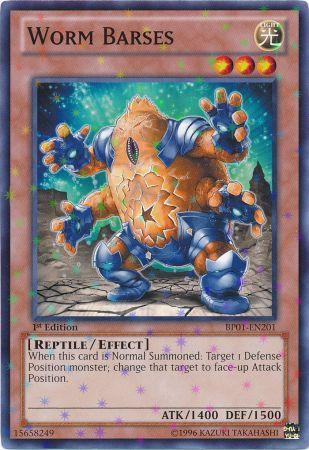 Worm Barses [BP01-EN201] Starfoil Rare