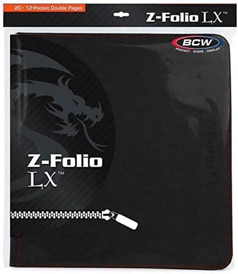 BCW: Z-Folio - 12-Pocket LX (Black)