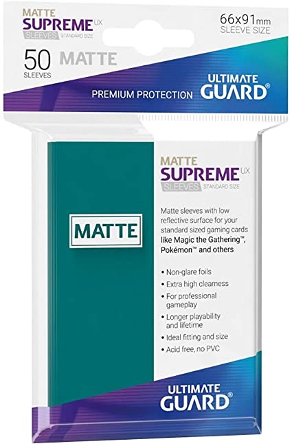 Ultimate Guard: Supreme - UX Petrol Blue Small (50 count)