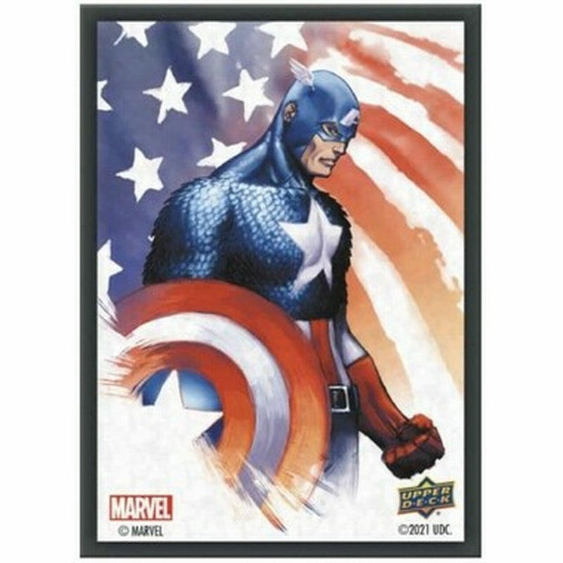 Upper Deck: Marvel Card Sleeves - Captian America (65ct)