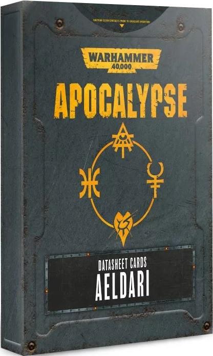 Warhammer 40,000: Apocalypse - Datasheet Cards (Aeldari)