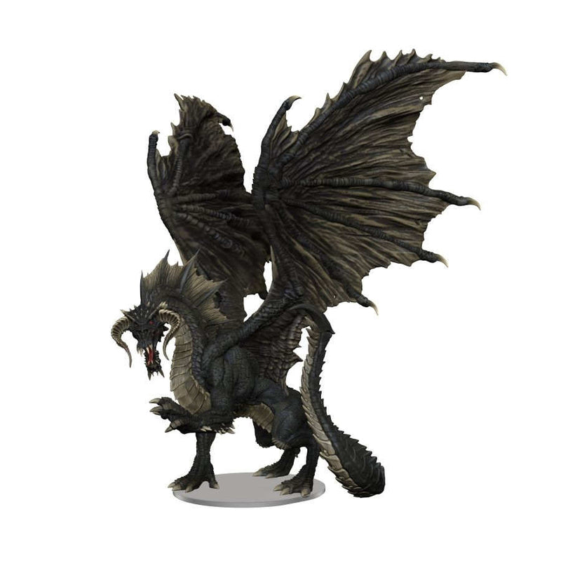Nolzur's Marvelous Unpainted Miniatures - Adult Black Dragon