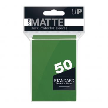 Ultra Pro: Deck Protector Sleeves - Standard Dark Green (50ct)