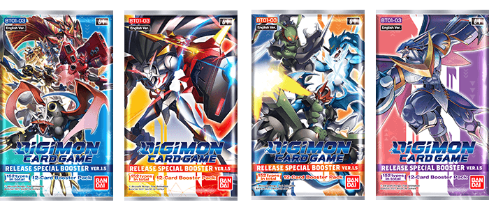 Release Special Booster Ver.1.5 - Booster Pack [BT01-03]
