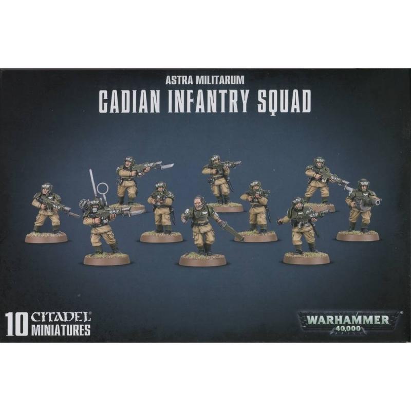 Warhammer 40,000: Astra Militarum - Cadian Infantry Squad