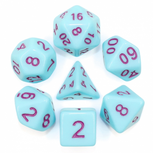 A&H Dice: British Pastel - Poly 7 Die Set