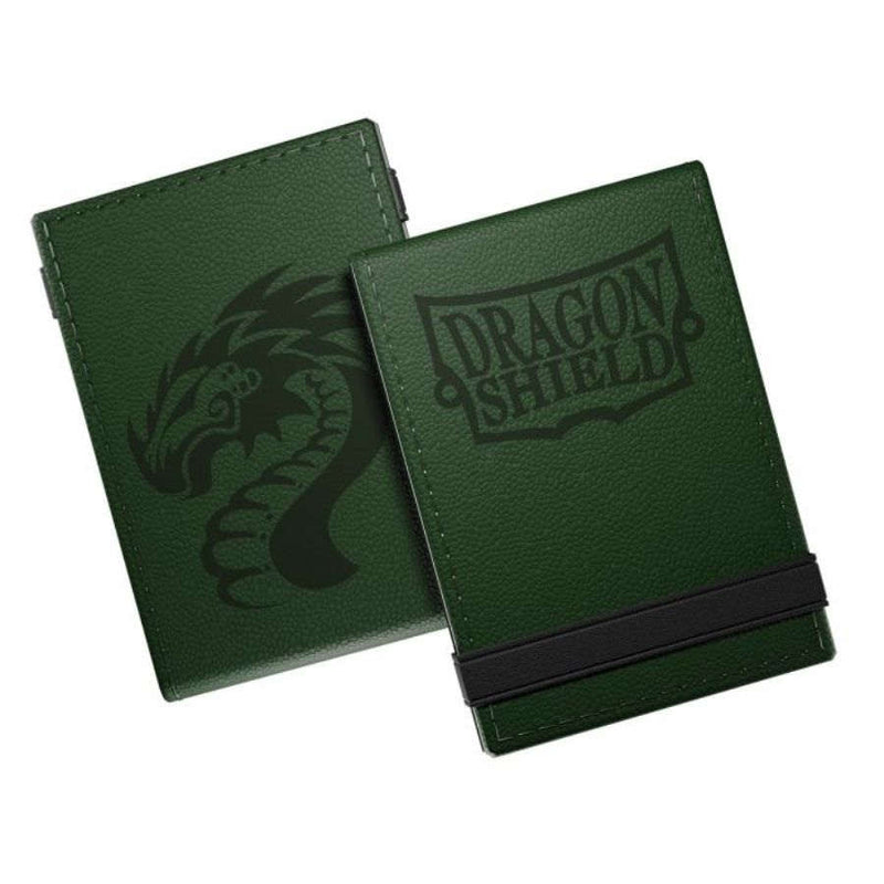 Dragon Shield: Life Ledger Scorepad - Forest Green and Black