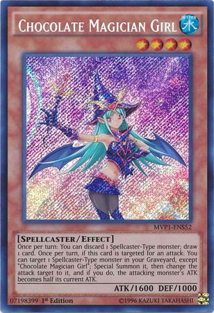Chocolate Magician Girl [MVP1-ENS52] Secret Rare