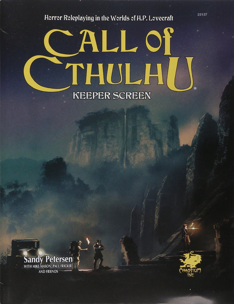 Call of Cthulhu: 7th Edition - Keeper Screen Pack