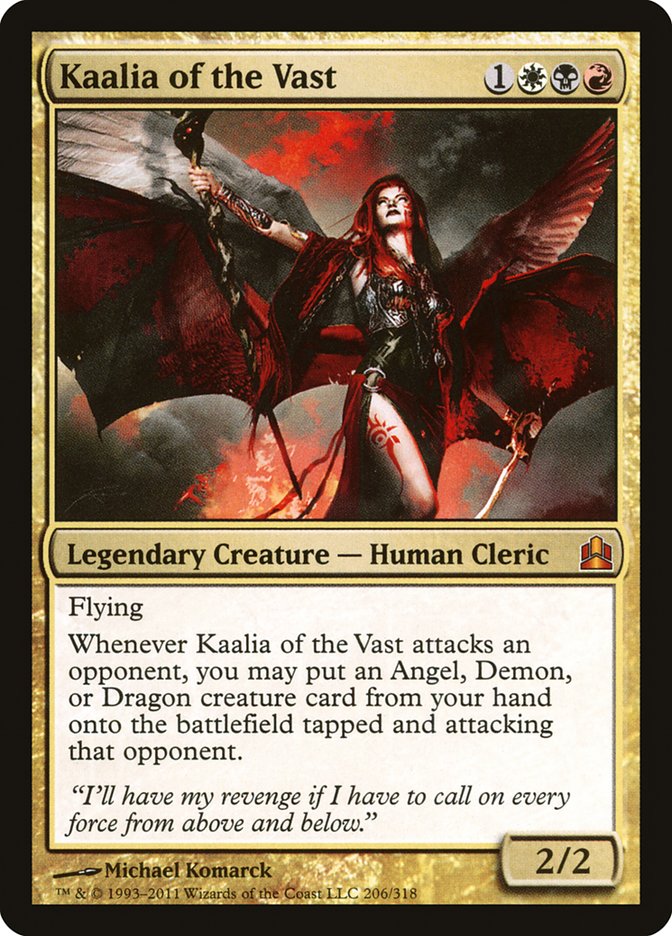 Kaalia of the Vast [Commander 2011]