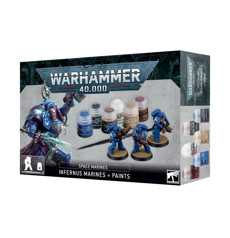 Warhammer 40,000 - Infernus Marines + Paint Set