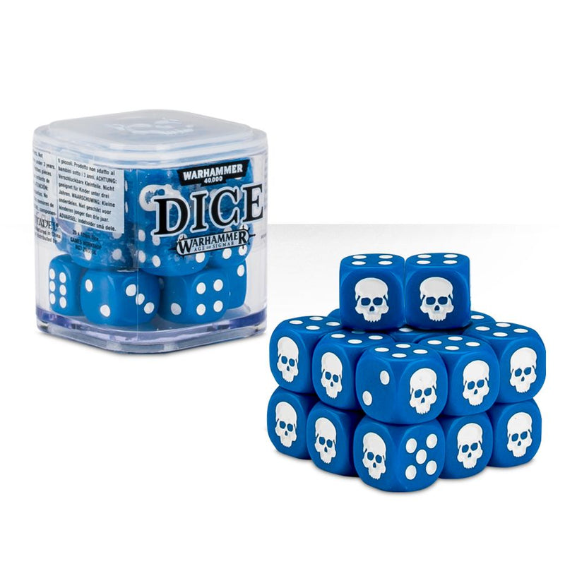 Games Workshop: Dice Cube - Blue (20ct)