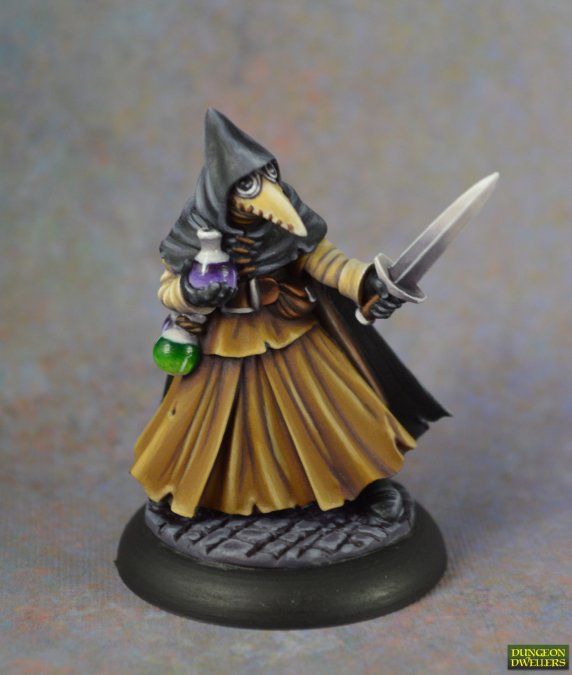 Reaper: Unpainted Miniatures -  Brother Lazarus, Plague Doctor