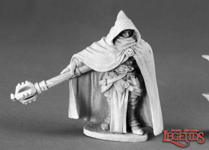 Reaper: Unpainted Miniatures - Hanseth Dimguard, Cleric