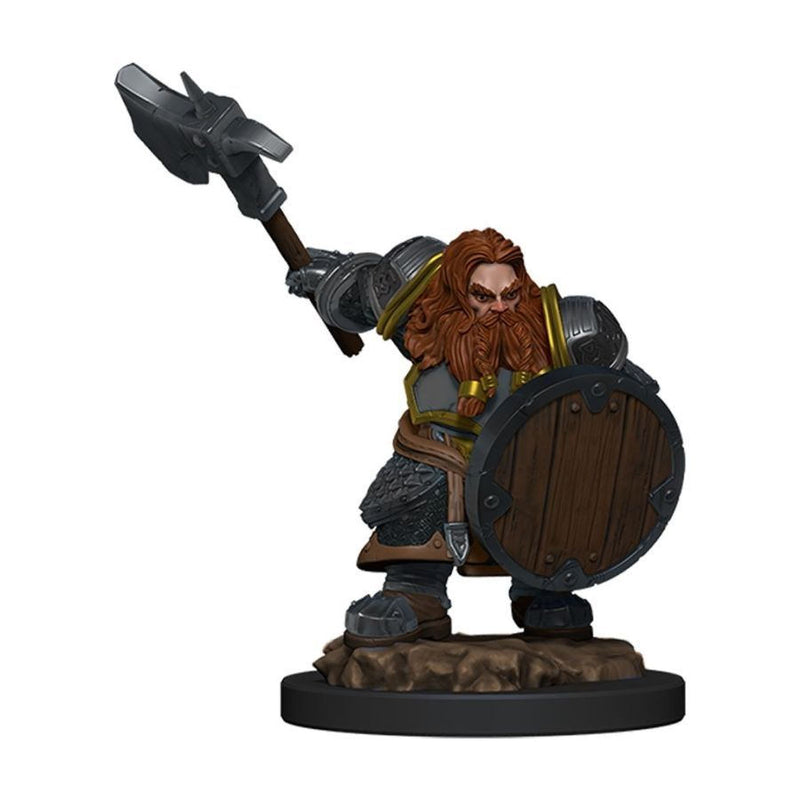 Icons of the Realms: Premium Miniatures - Dwarf Fighter (Male)
