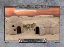 Battlefield in a Box: Tabletop Terrain - Desert Buildings