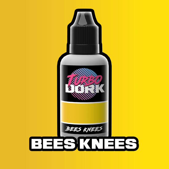 Turbo Dork: Metallic Acrylic Paint - Bees Knees (20ml)